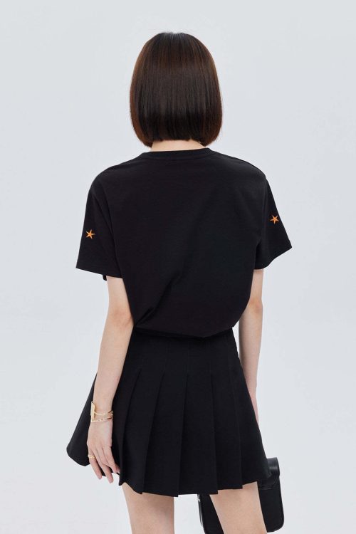 Embroidered Short-Sleeve T-Shirt