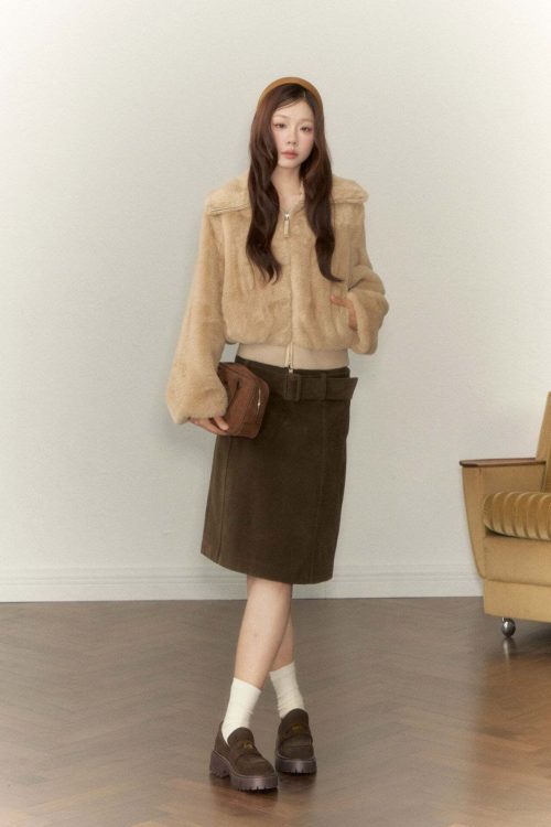 Faux Fur Coat