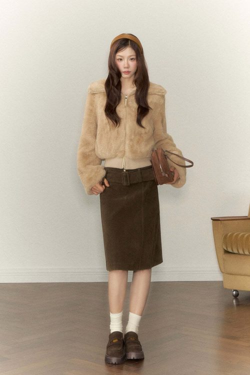Faux Fur Coat