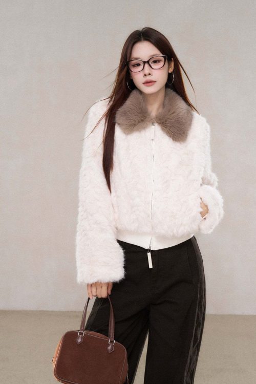 Faux Fur Fluffy Jacket