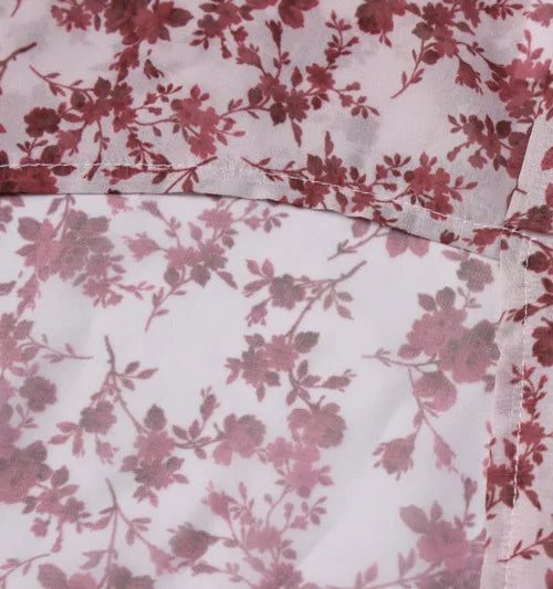 Floral High Slit Maxi Dress