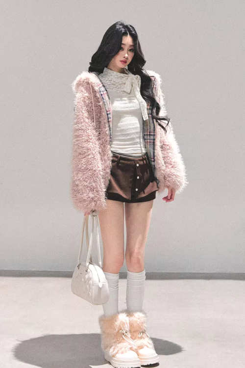 Fluffy Fur Blouson