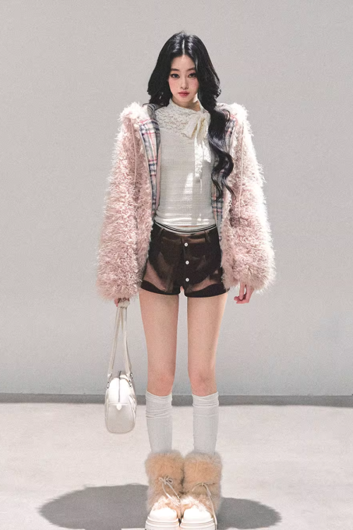 Fluffy Fur Blouson