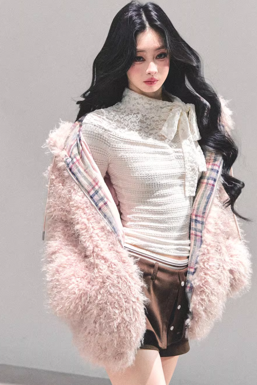 Fluffy Fur Blouson