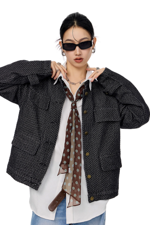 Fragrant Wind Denim Jacket