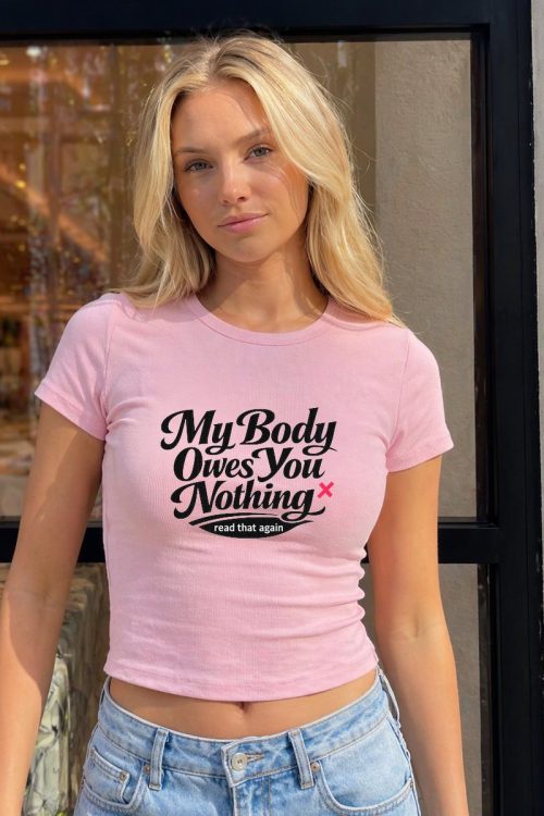 Funny Custom Message Custom Butterfly Y2K Baby Tee