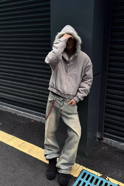 Fur Blouson Jacket
