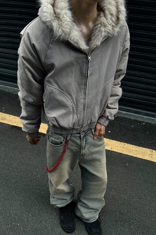 Fur Blouson Jacket