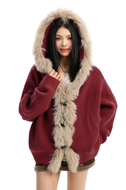 Fur Design Relax Knit