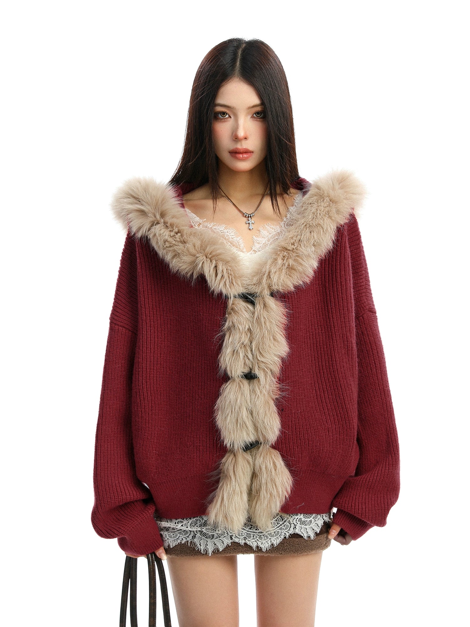 Fur Design Relax Knit