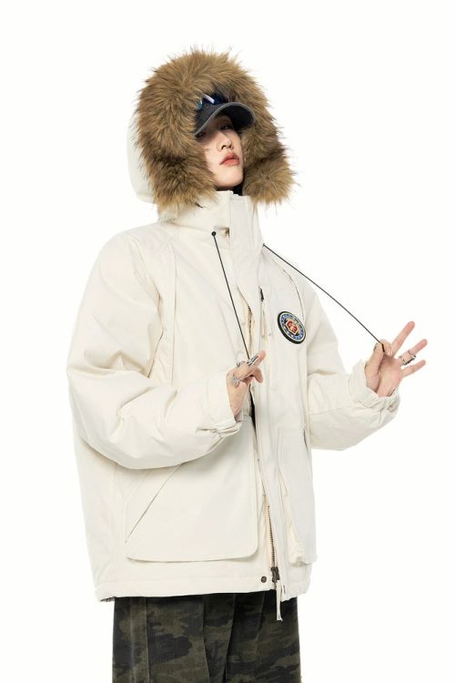 Fur Hood Down Jacket