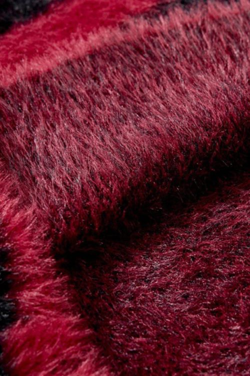 Fuzzy Cross Sweater