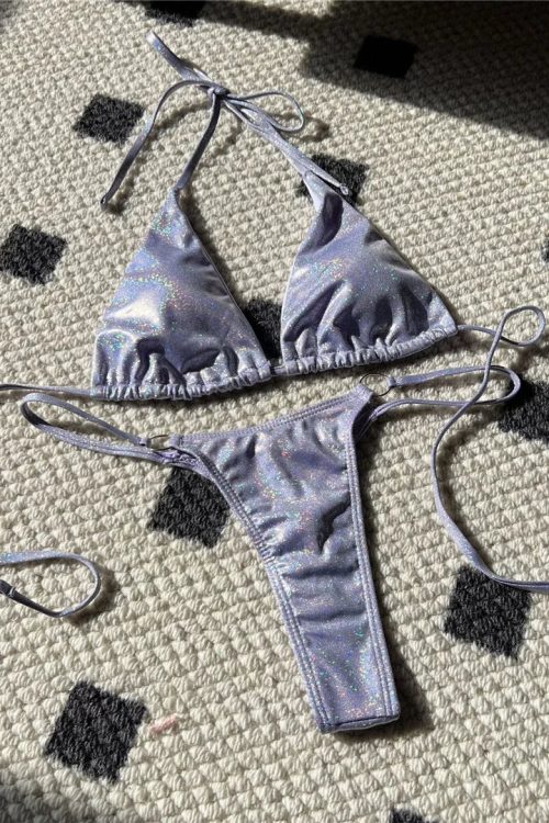 Glitter Bikini Set