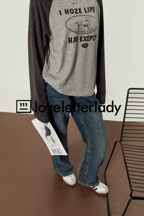 Gray Crew Neck Top
