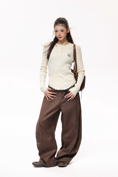 Half-Button Tight Top
