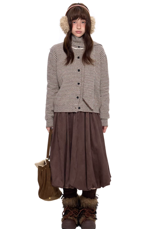 Half-Length Balloon Skirt