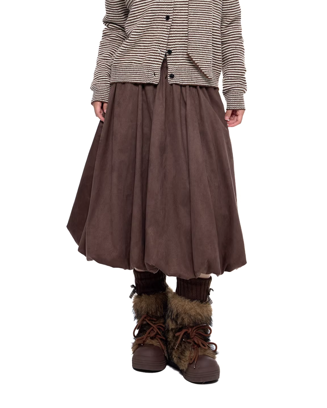 Half-Length Balloon Skirt