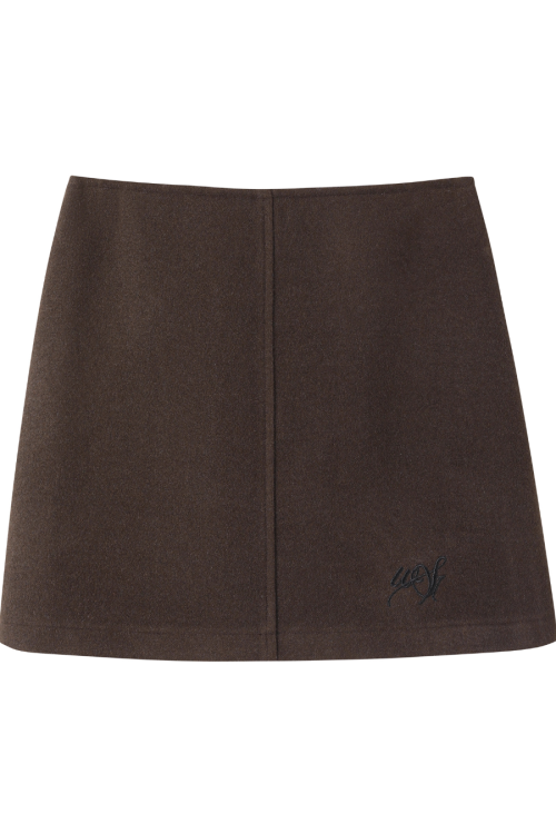 High-Neck Knit Top / Mini Skirt / Tight Long Dress / High-Neck Long Sleeve T-Shirt