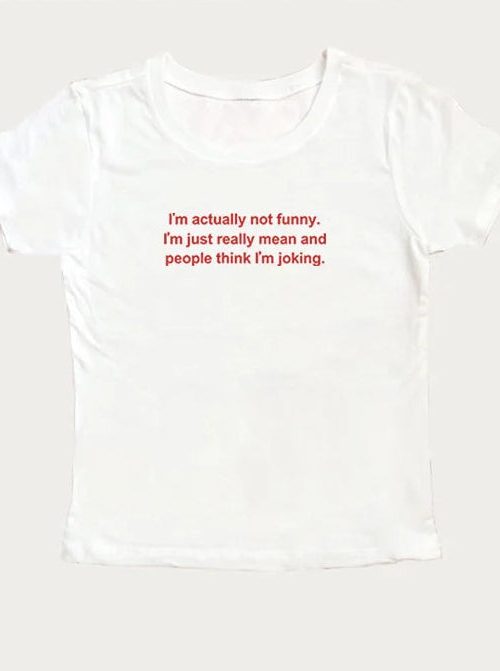 I'm Actually Not Funny Tee