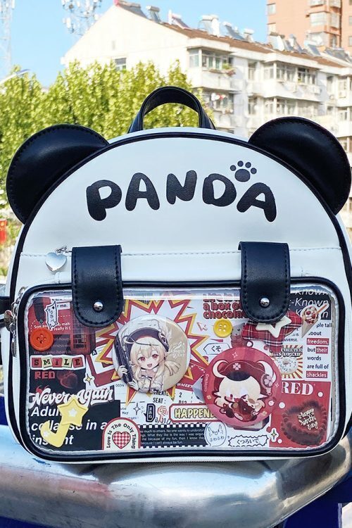 Ita Backpack with Clear Window for Pin Display