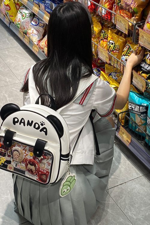 Ita Backpack with Clear Window for Pin Display
