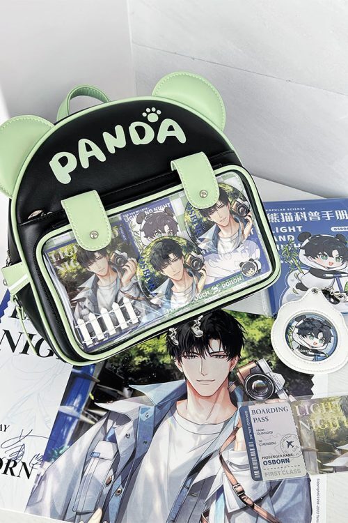 Ita Backpack with Clear Window for Pin Display