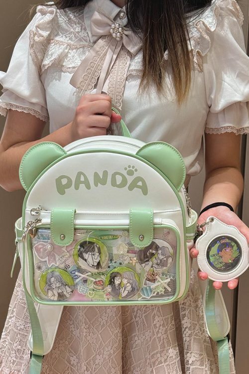 Ita Backpack with Clear Window for Pin Display