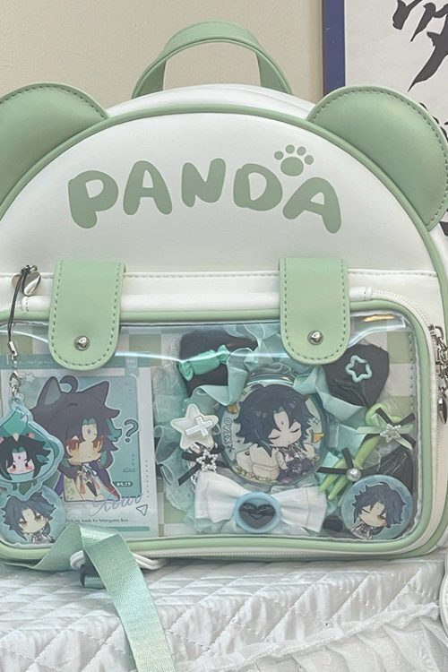 Ita Backpack with Clear Window for Pin Display