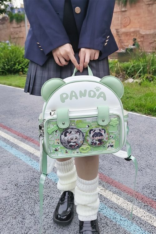 Ita Backpack with Clear Window for Pin Display