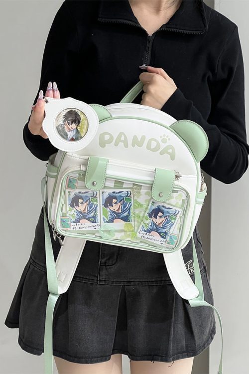 Ita Backpack with Clear Window for Pin Display