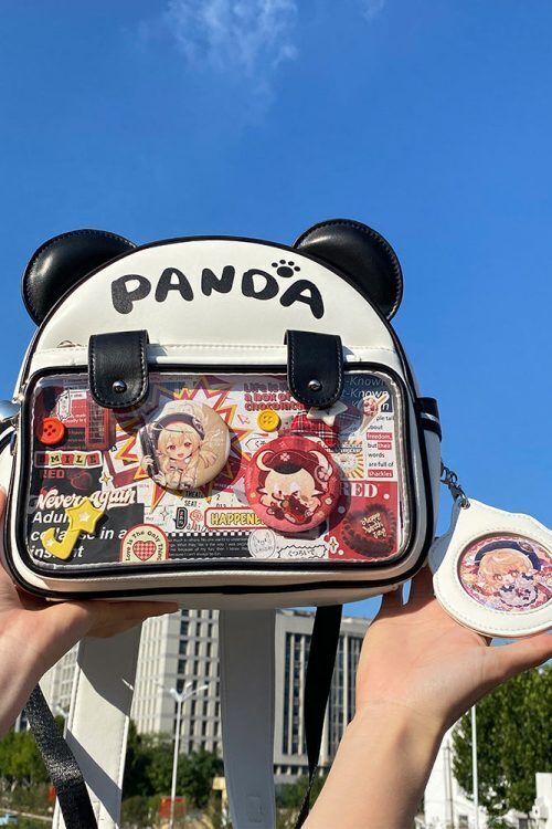 Ita Backpack with Clear Window for Pin Display