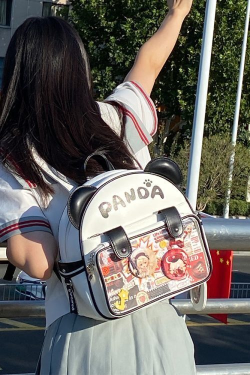 Ita Backpack with Clear Window for Pin Display