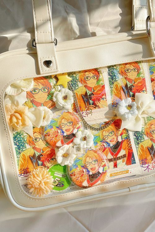 Ita Handbag with Clear Window and Included Insert for Plushies and Pins