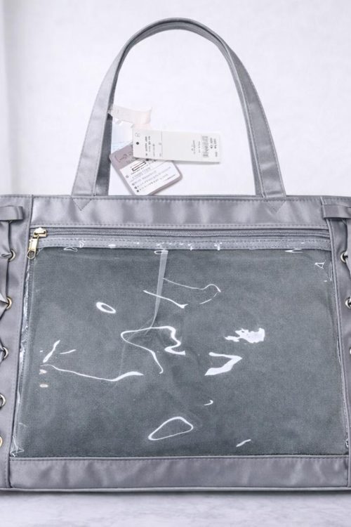 Ita Shoulder Bag with Clear Window for Plushies and Pins