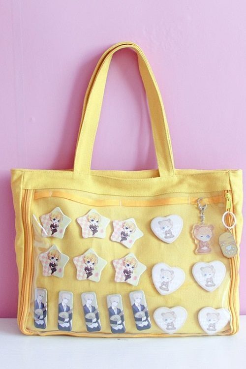 Ita Tote Bag with Clear Window and Included Insert
