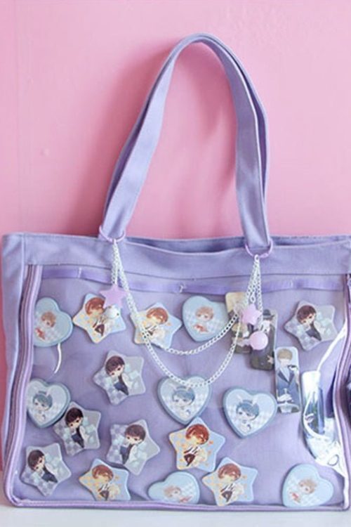 Ita Tote Bag with Clear Window and Included Insert