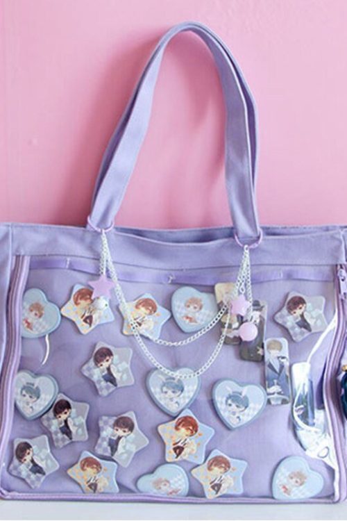 Ita Tote Bag with Clear Window and Included Insert