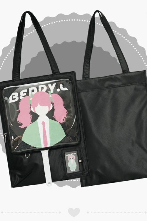 Large Ita Bag with Clear Window for Plushies and Pins