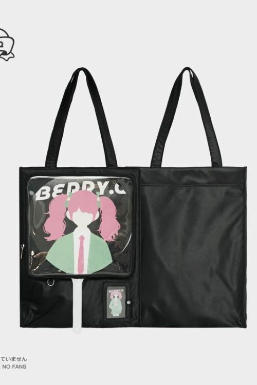 Large Ita Bag with Clear Window for Plushies and Pins