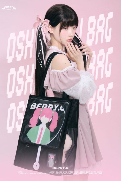 Large Ita Bag with Clear Window for Plushies and Pins