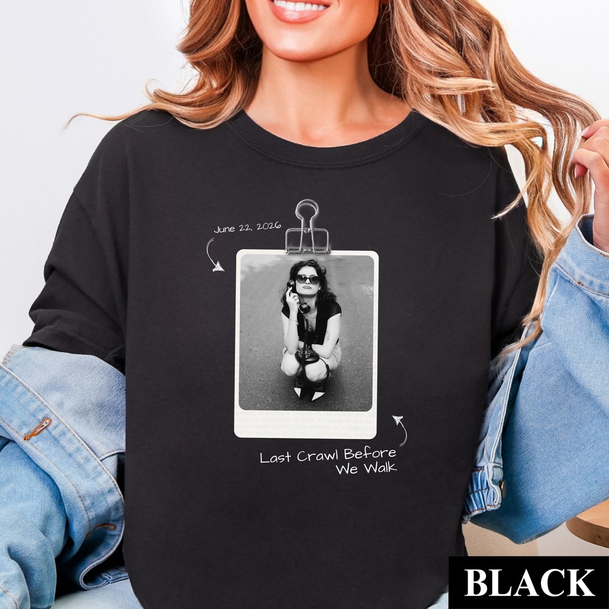 Last Crawl Before We Walk Shirt Senior 2026 Shirt Custom tshirt