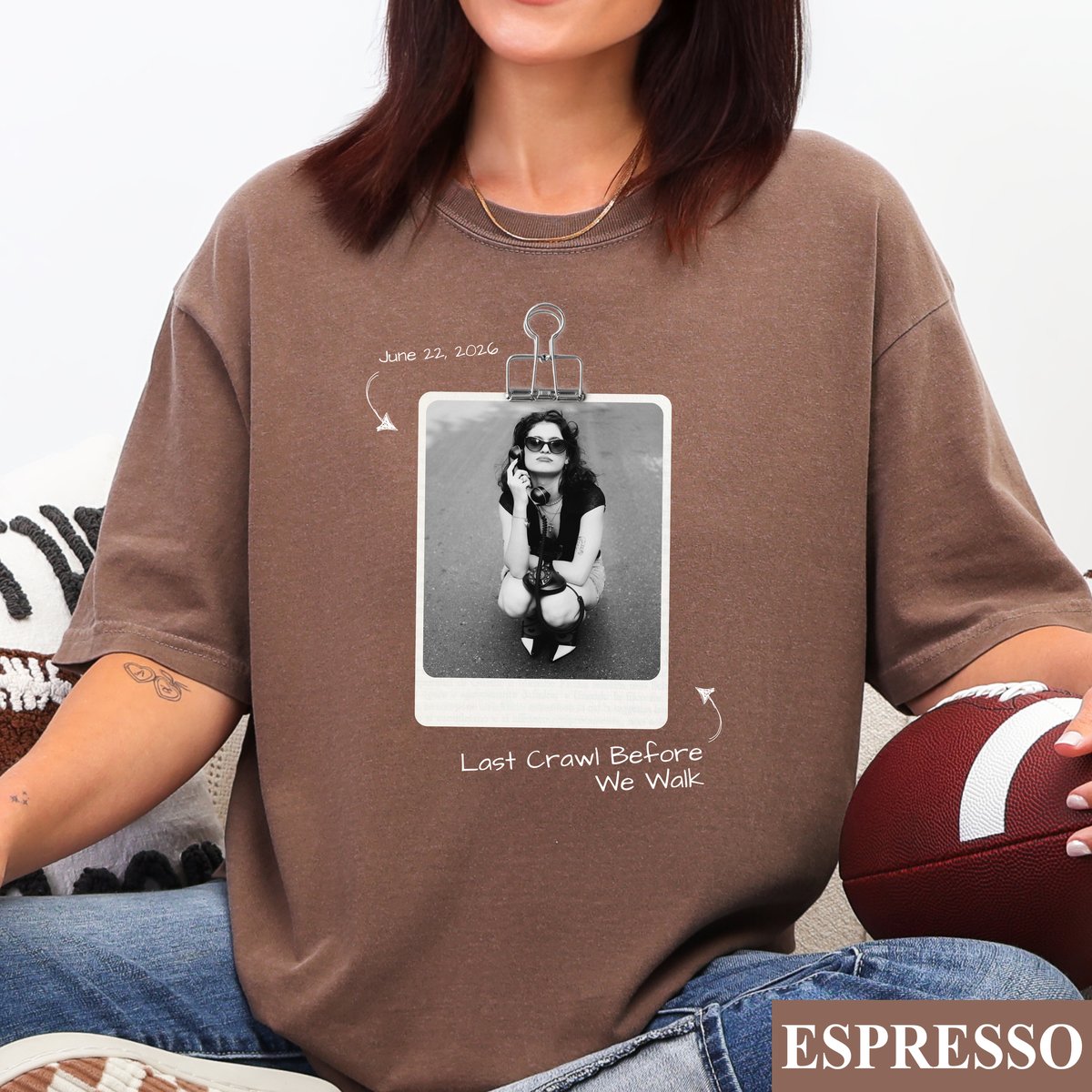 Last Crawl Before We Walk Shirt Senior 2026 Shirt Custom tshirt