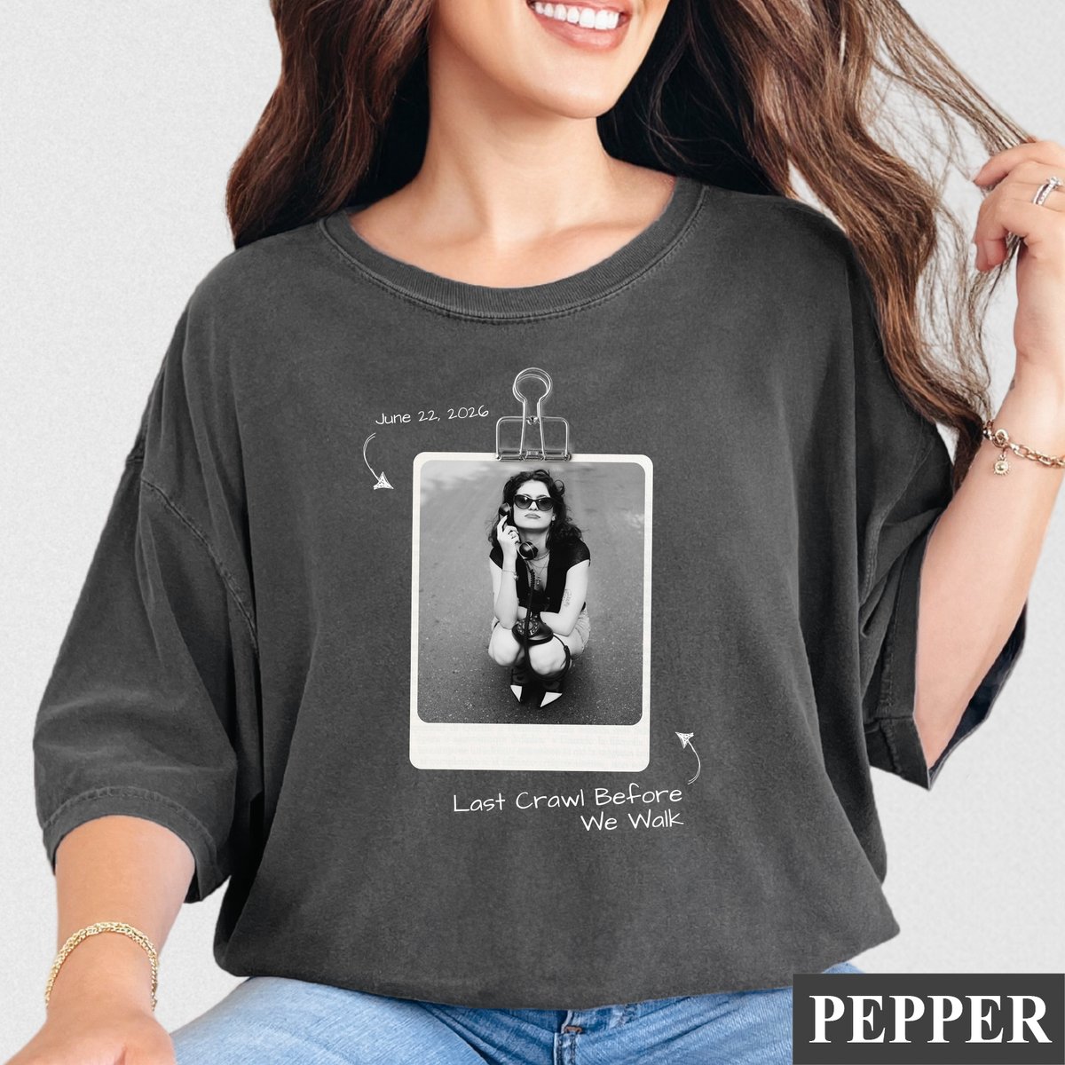 Last Crawl Before We Walk Shirt Senior 2026 Shirt Custom tshirt