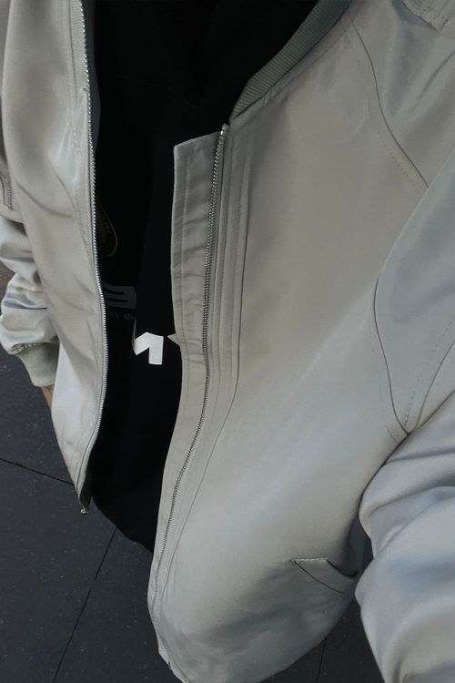 Leather MA-1 Bomber Jacket