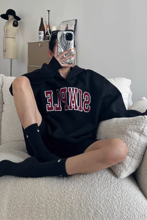 Logo Loose Hoodie