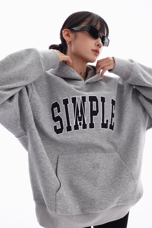 Logo Loose Hoodie