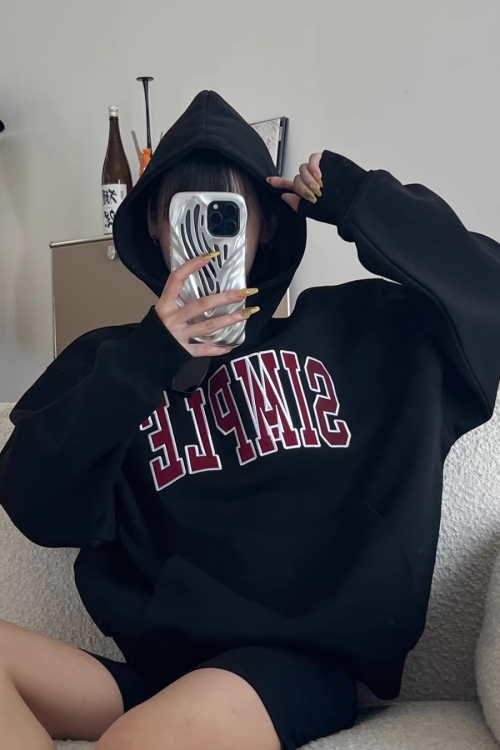 Logo Loose Hoodie