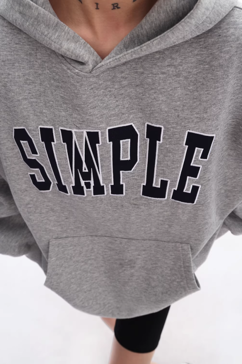 Logo Loose Hoodie