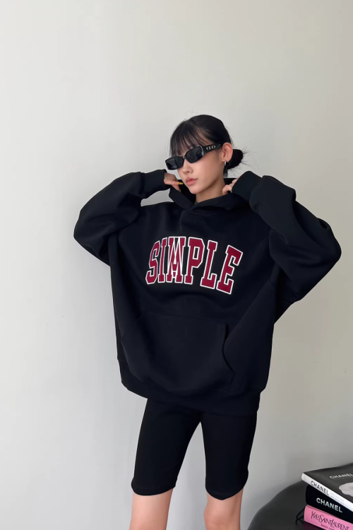 Logo Loose Hoodie