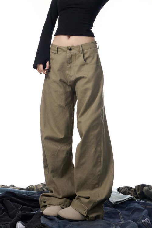 Loose Straight Casual Pants